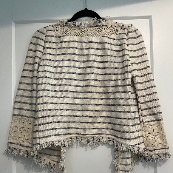 Zara womens striped cardigan/jacket - Picture 3 of 8